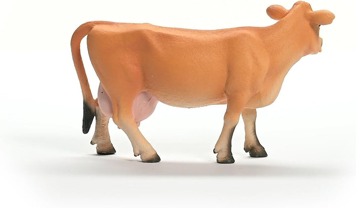 Figura Animales Vaca Jersey Pintada A Mano