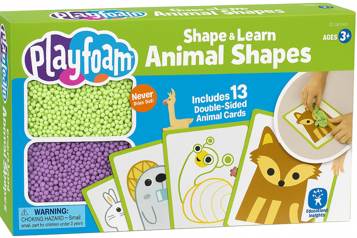 Juego Playfoam Crea Figuras Y Animales Niños