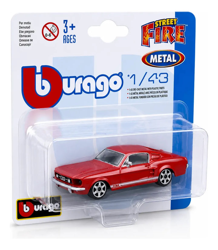 Carro A Escala 1:43 Ford Mustang GT Rojo