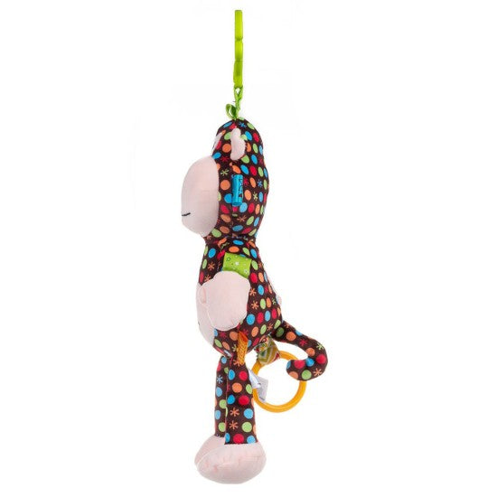Juguete Bebe Peluche mico Sensorial Mordedor