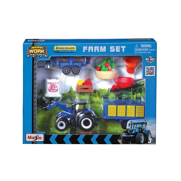 Set De Granja Y Maquinas Diecast Maisto