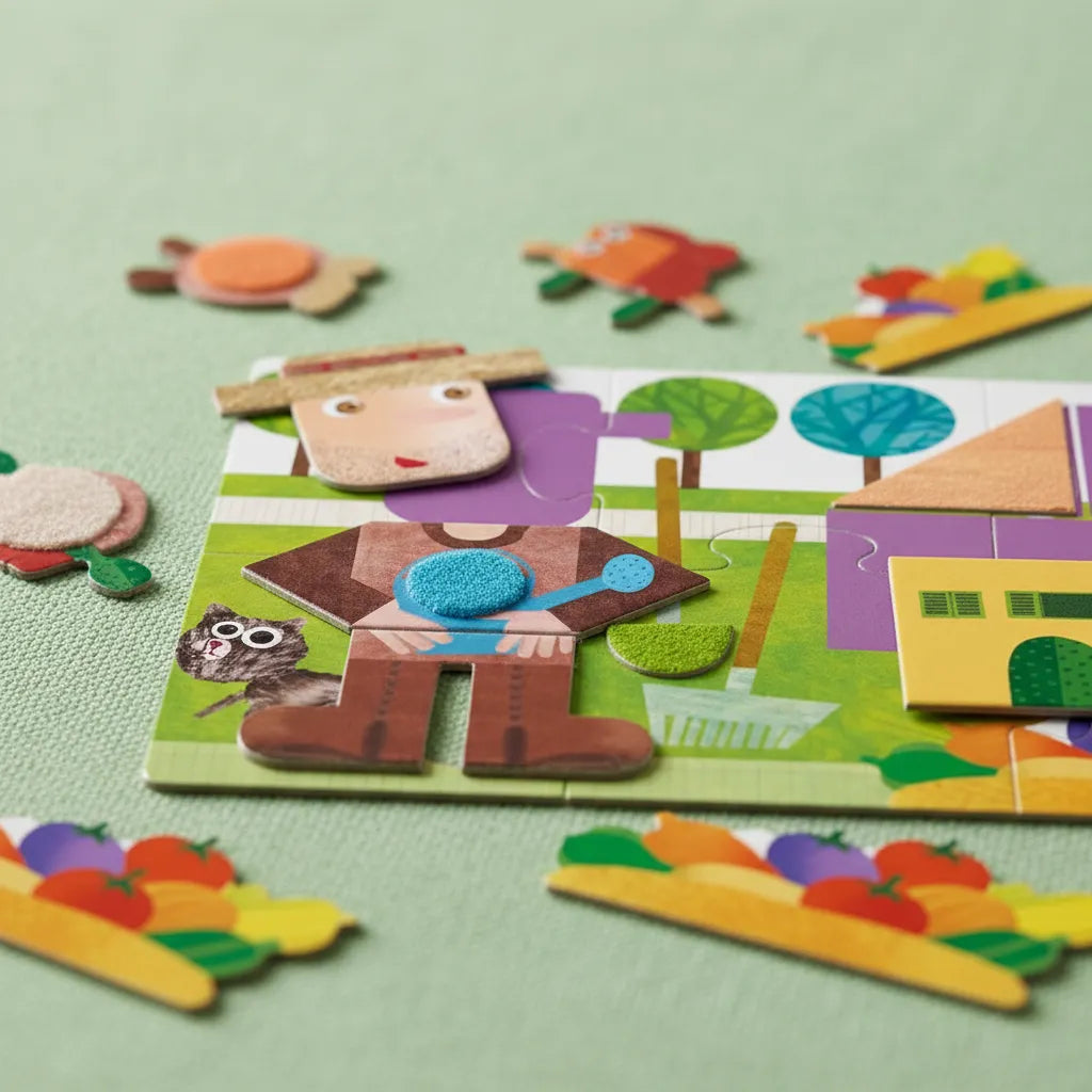 Juego Montessori Loteria Tactil