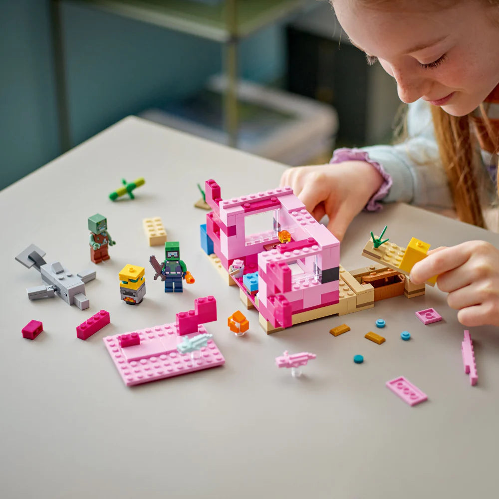 Juego Lego 242 Piezas Minecraft Para Niños