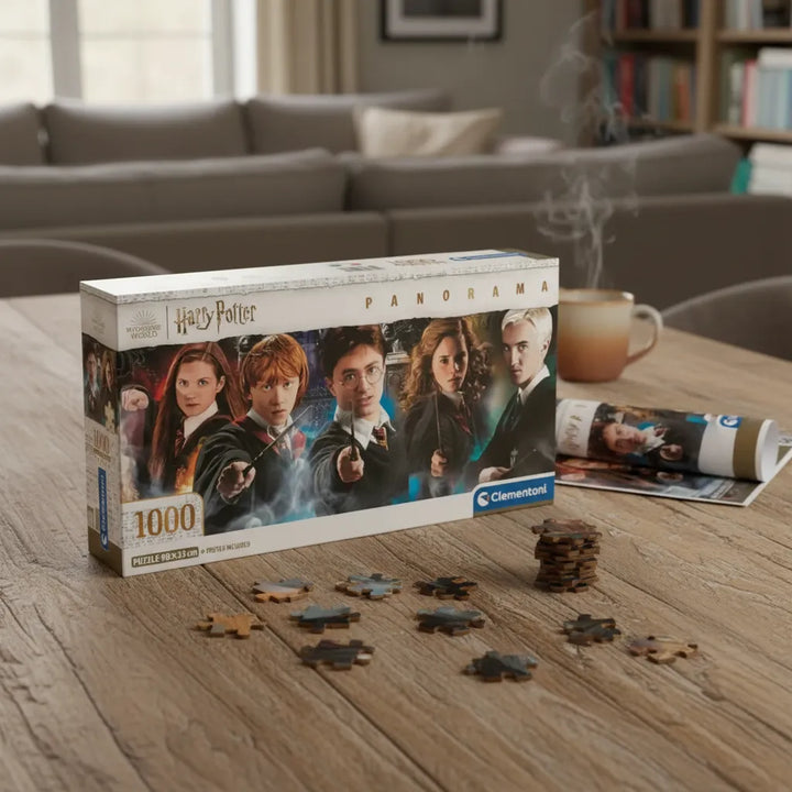 Rompecabezas 1000 Piezas Harry Potter Panorama Clementoni