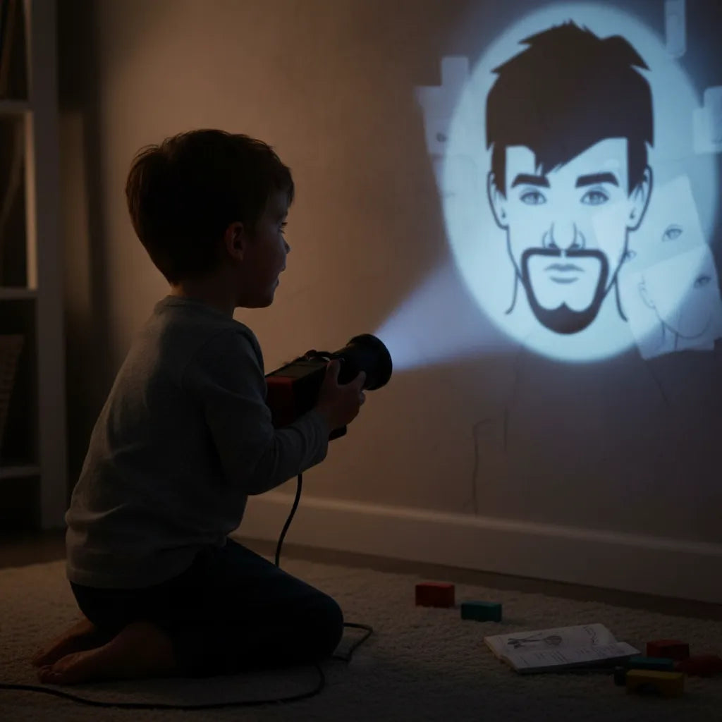Juego Didáctico Proyector De Dibujos Espía Para Niños