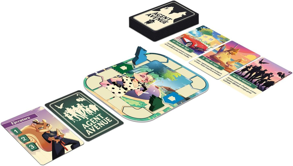 Juego De Mesa Agent Avenue Para Niños