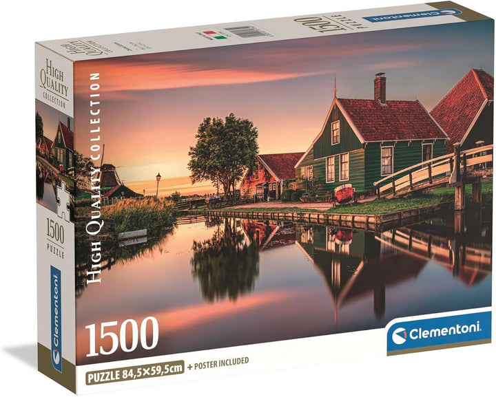 Rompecabezas 1500 Piezas Zaanse Schans Holanda