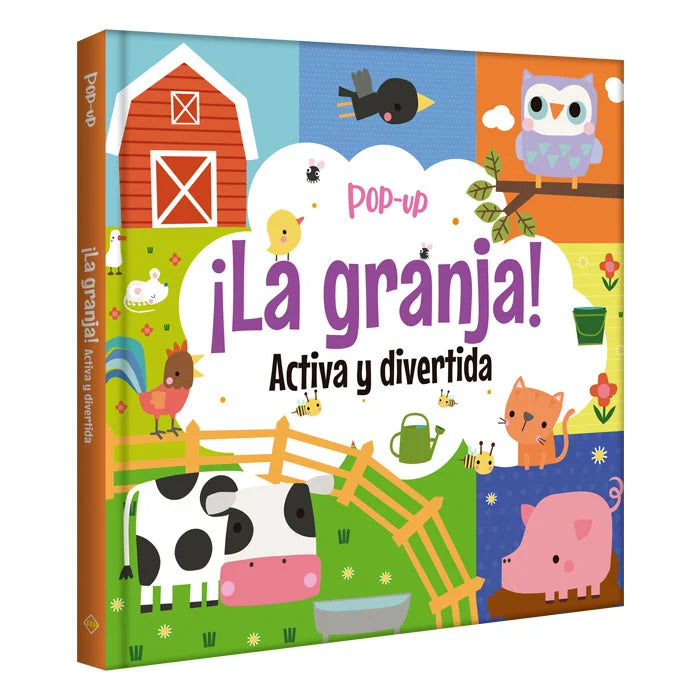 Libro La Granja Activa Y Divertida Pop-up Para Niños