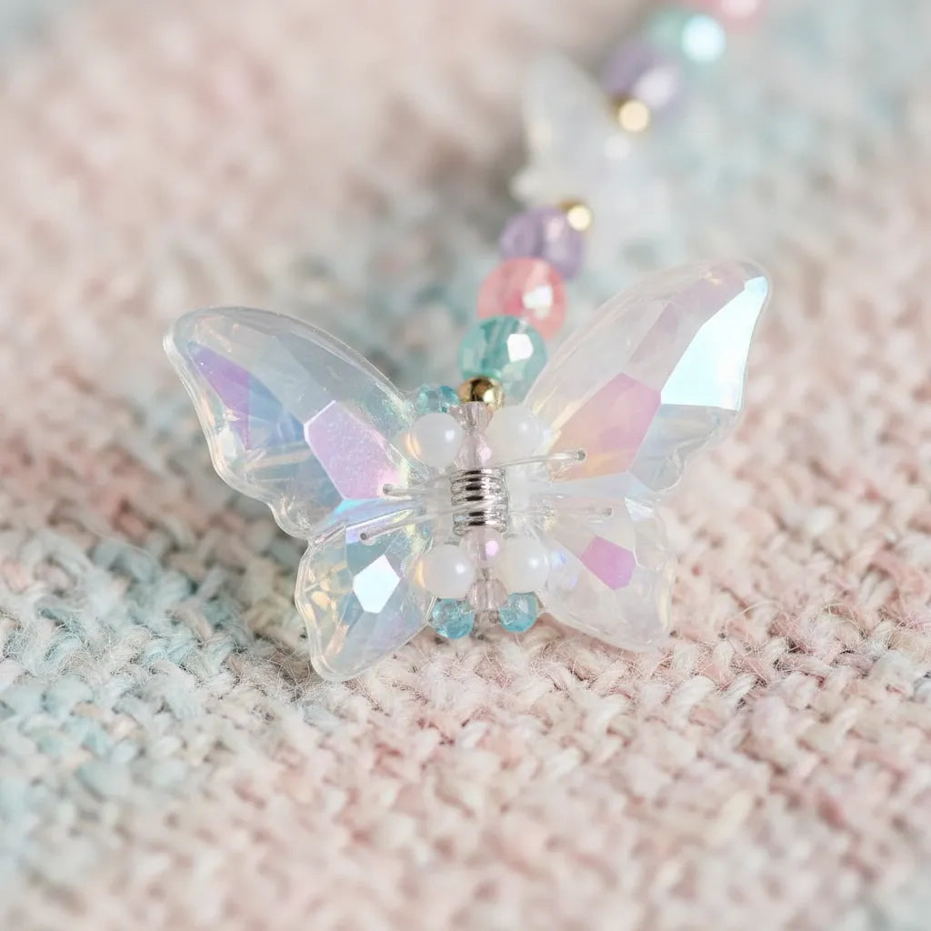 Set De Creación De Pulseras Mariposa Mágicas Para Niñas