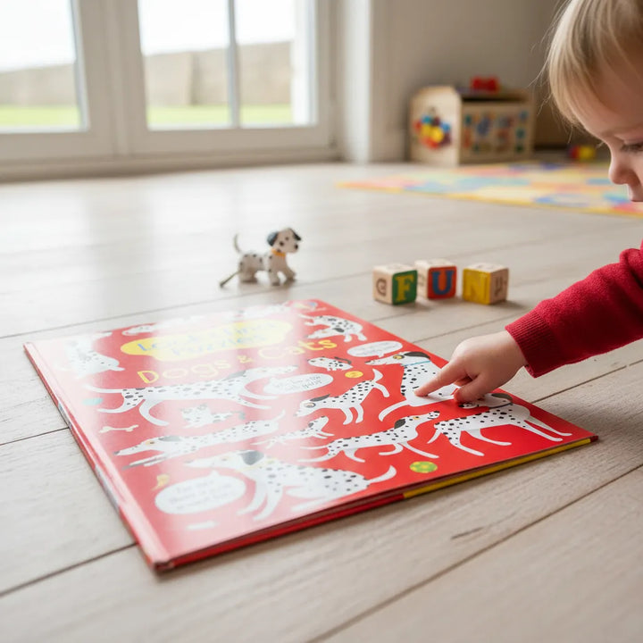 Libro Didáctico Búsqueda Animales Domésticos Para Niños