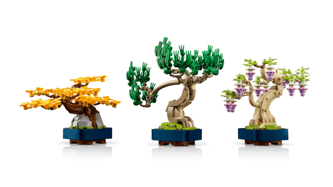 Juego De Construcción Mini Árboles Bonsái  Lego Original