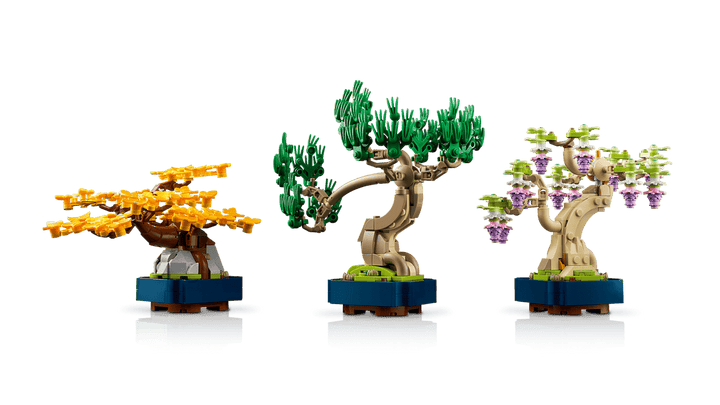 Juego De Construcción Mini Árboles Bonsái  Lego Original