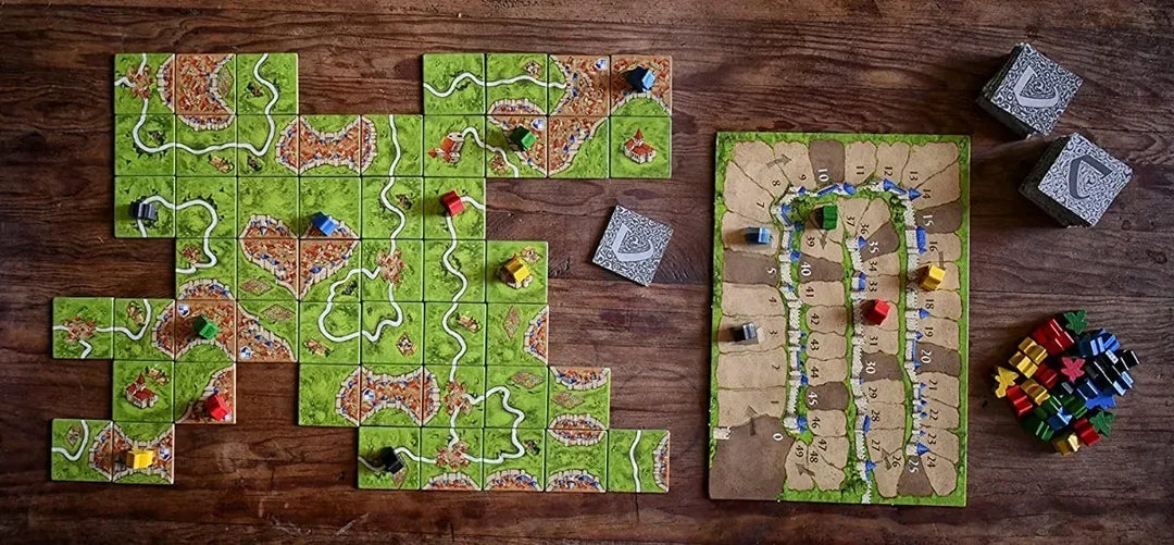 Juego de Mesa Carcassonne Adultos Ninos