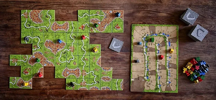 Juego de Mesa Carcassonne Adultos Ninos