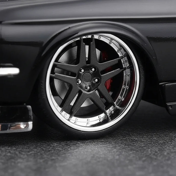 Carro Armable Escala 1/24 Ford Maisto Mustang Gt 1967 Negro
