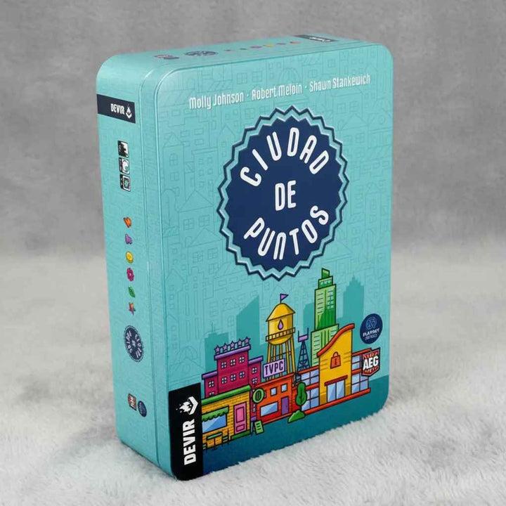 Juego De Cartas Ciudad De Puntos Estratégico