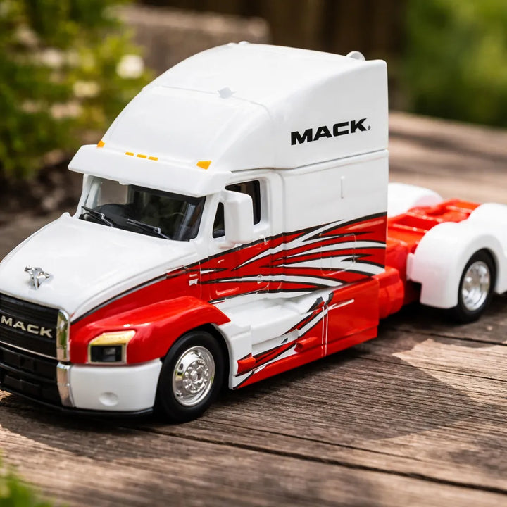 Camión escala 1/64 mack anthem Bburago
