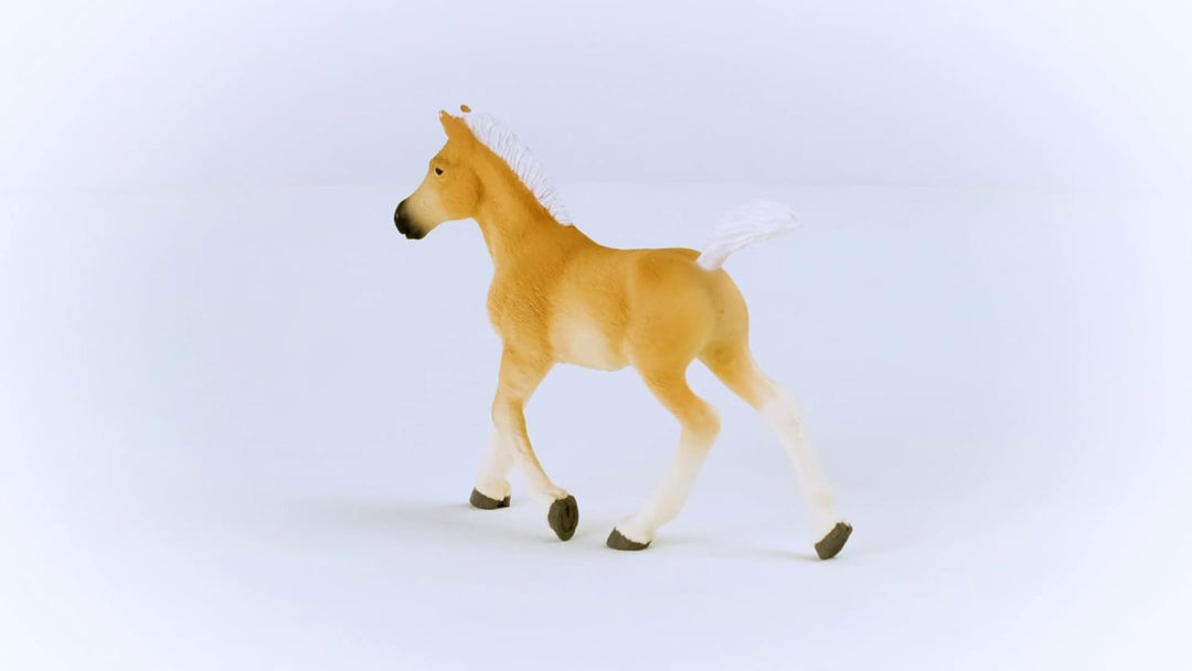 Figura Coleccionable Potro Haflinger Pintada A Mano
