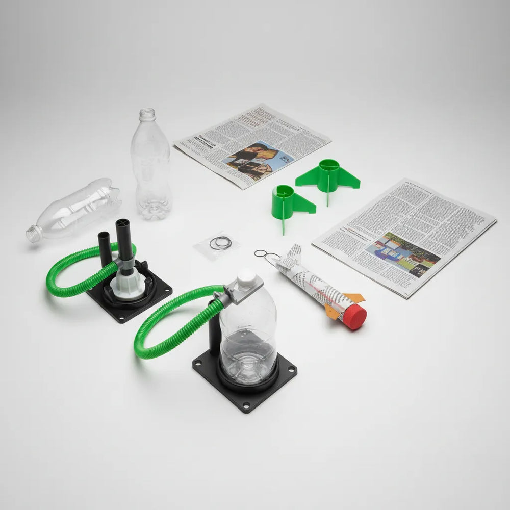 Experimento Juguete Cohete Ecológico