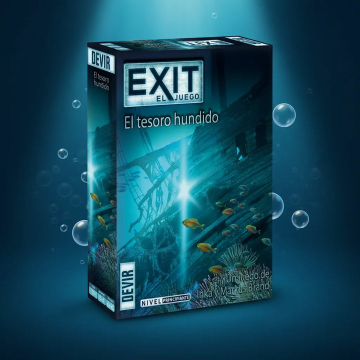 Juego De Mesa Exit El Tesoro Hundido Adultos