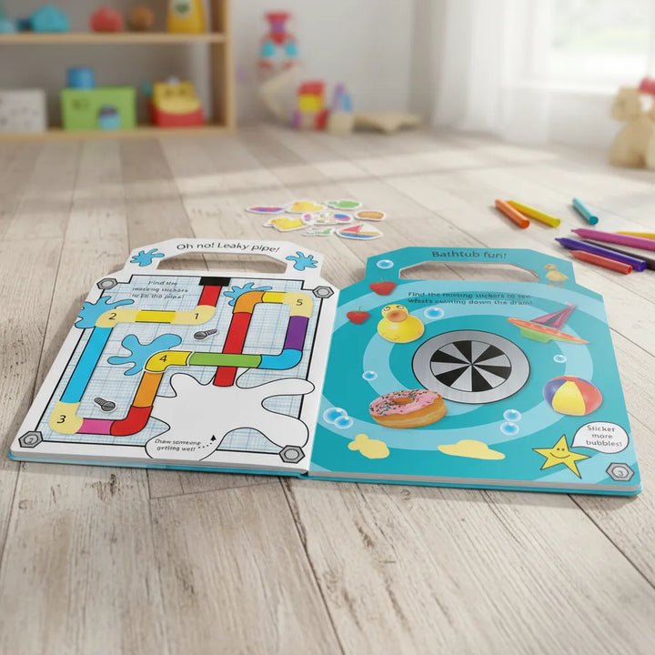 Libro De Actividades My Cool Sticker Toolbox