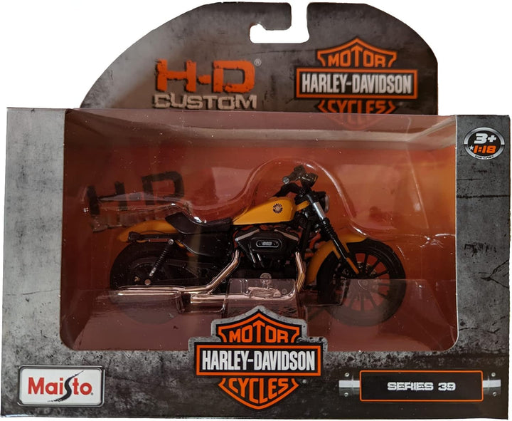 Moto Harley-davidson Custom 1:18 Serie 39