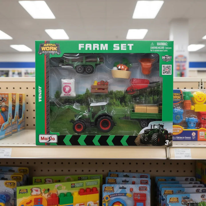 Set De Granja Y Maquinas Diecast Maisto