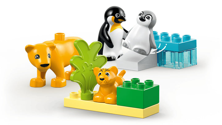 Juguete De Construcción Fauna Salvajes 42 Pizas Lego Original