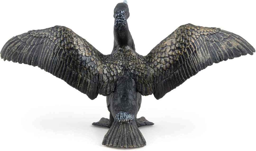 Figura Coleccionable Cormorán Papo Pintada A Mano