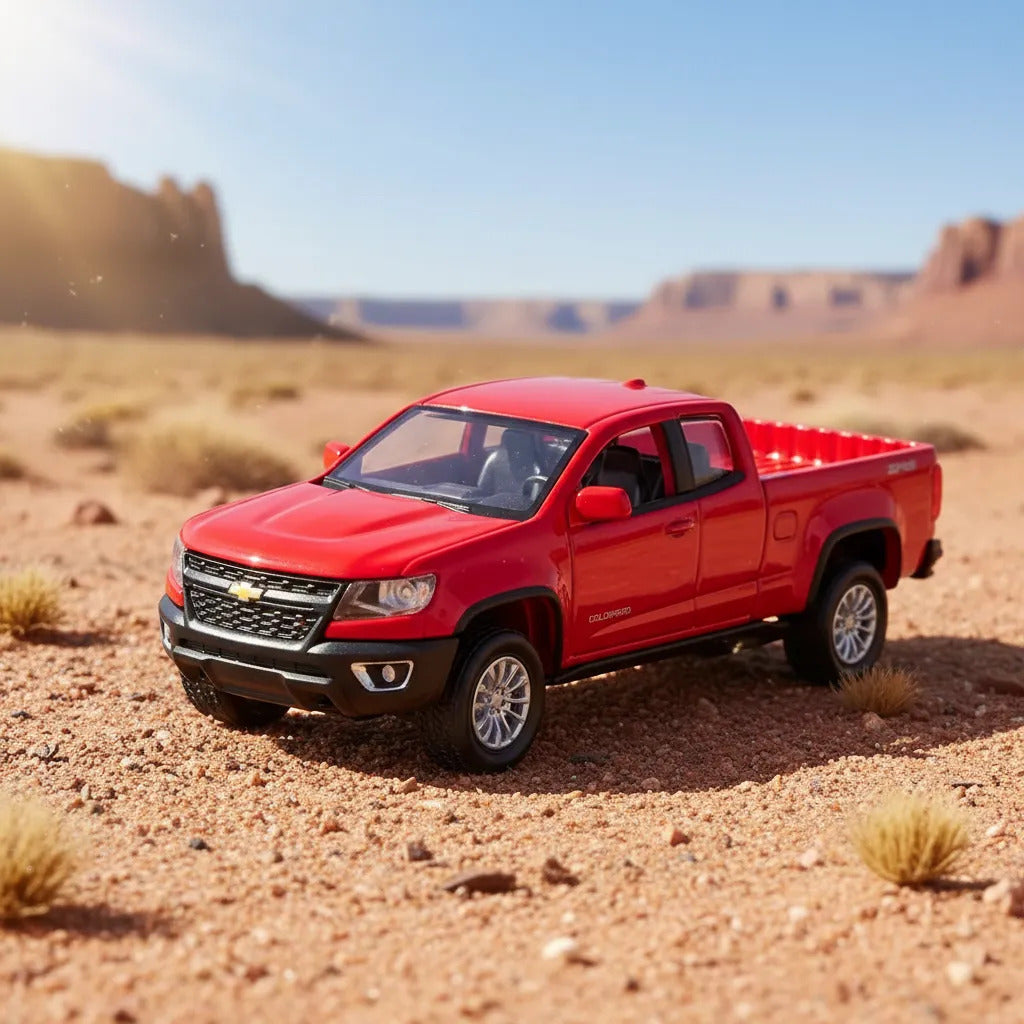 Carros Coleccionable Maisto 1:36 Chevrolet Colorado Zr2 Rojo