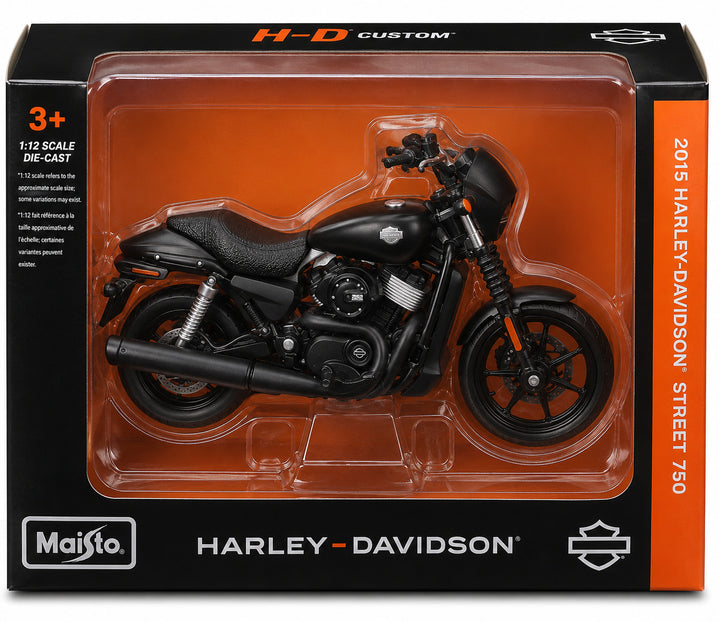 Moto De Escala Harley-davidson Street 750 2015 Para Niños