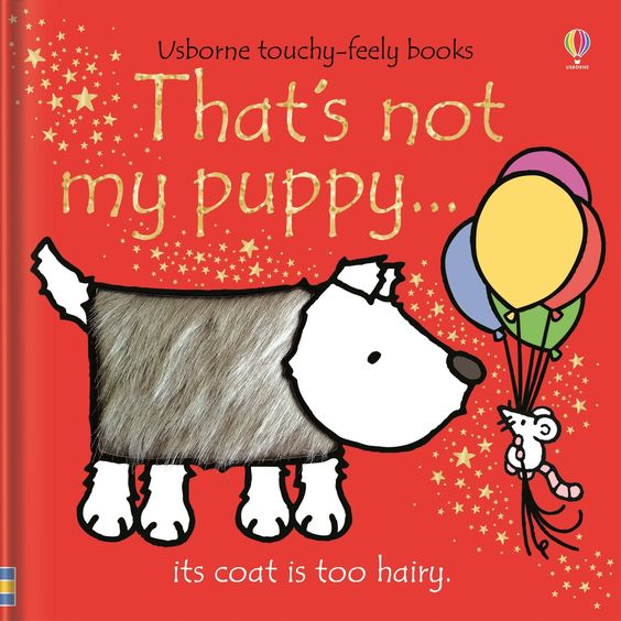 Libro Táctil That’s Not My Puppy Para Bebés