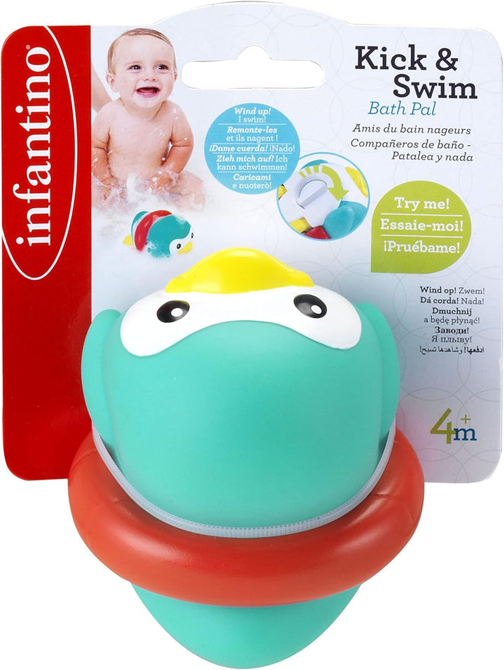 Juguete De Baño Bebés Pingüino Silicona Niños