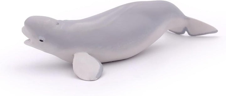 Figura Coleccionable Delfín Beluga Papo Pintada A Mano