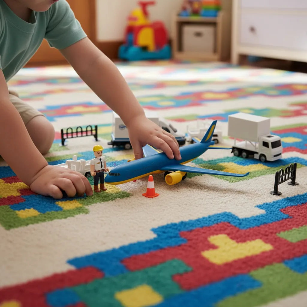 Juego Didáctico Aeropuerto De Aviones Niños
