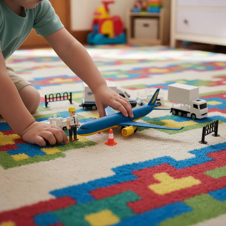 Juego Didáctico Aeropuerto De Aviones Niños