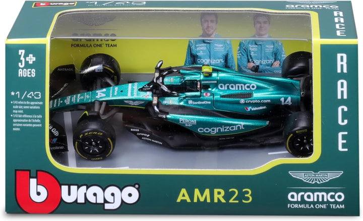 Carro A Escala 1/43 Formula 1 Aston Martin