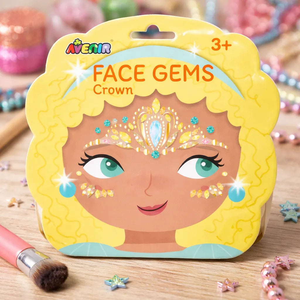 Juego Gema Adhesivas Corona Para Niños