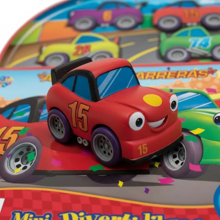 Libro y Juego 2 En 1 Carros De Carreras