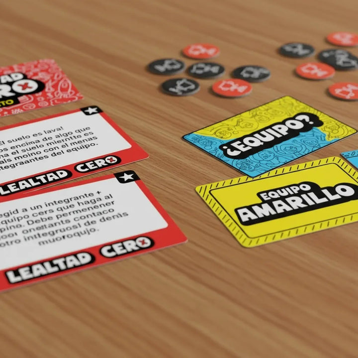 Juego De Mesa Estrategia Lealtad Cero Para Niños Familia