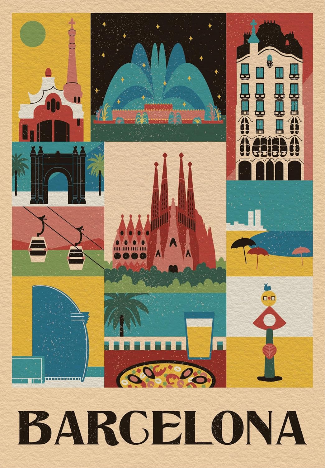 Rompecabezas 1000 Piezas Barcelona
