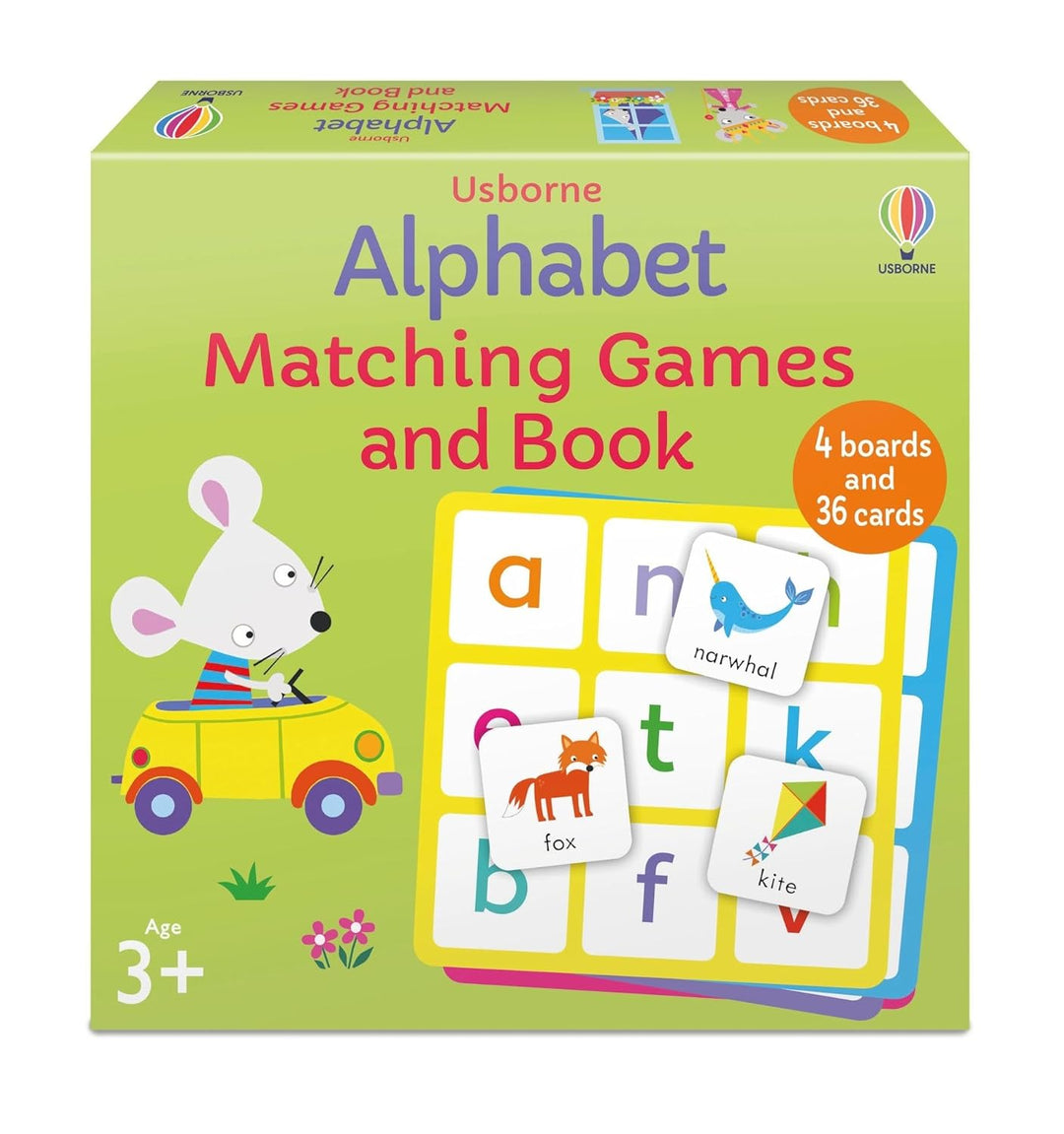 Juego Y Libro Para Emparejar Letras Del Alfabeto Para Niños