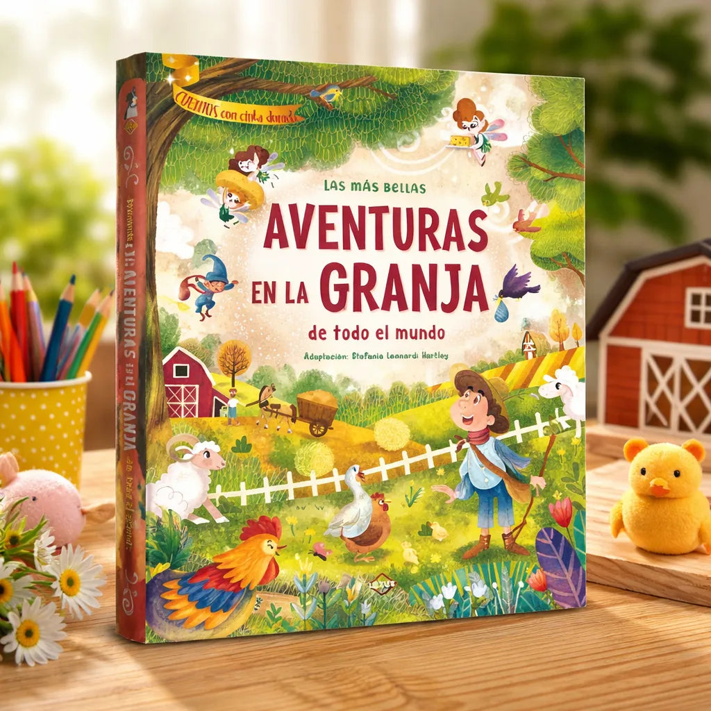 Libro Aventuras En La Granja Para Niños