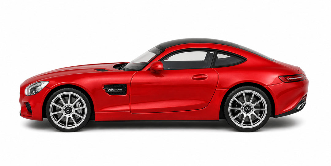 Carro Coleccionable Bburago 1/43 Mercedes- Amg Gt Rojo