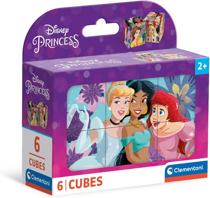 Rompecabezas Cubos Disney Princesas Clementoni Para Niños