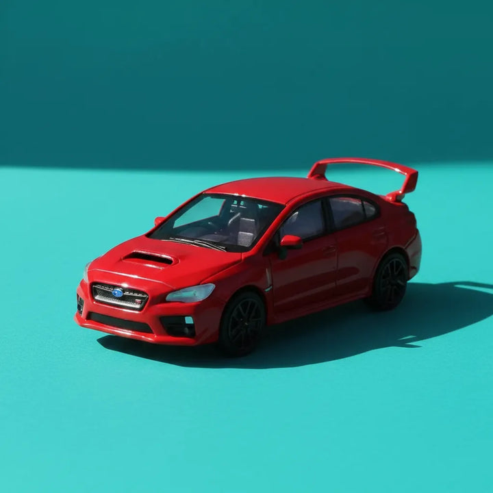 Carro Coleccionable A Escala 1:36 Subaru Wrx Sri 2017 Rojo