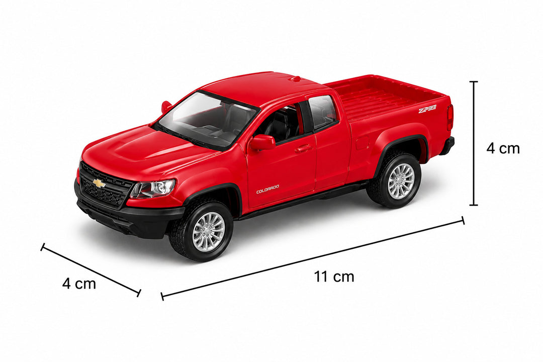 Carros Coleccionable Maisto 1:36 Chevrolet Colorado Zr2 Rojo