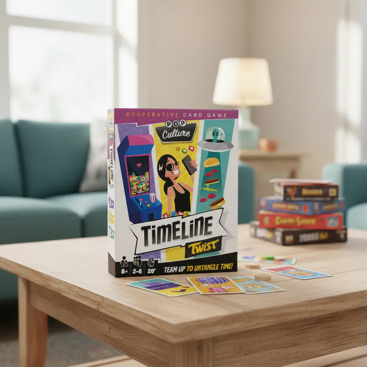 Juego De Mesa Timeline Twist Pop Culture Para Niños