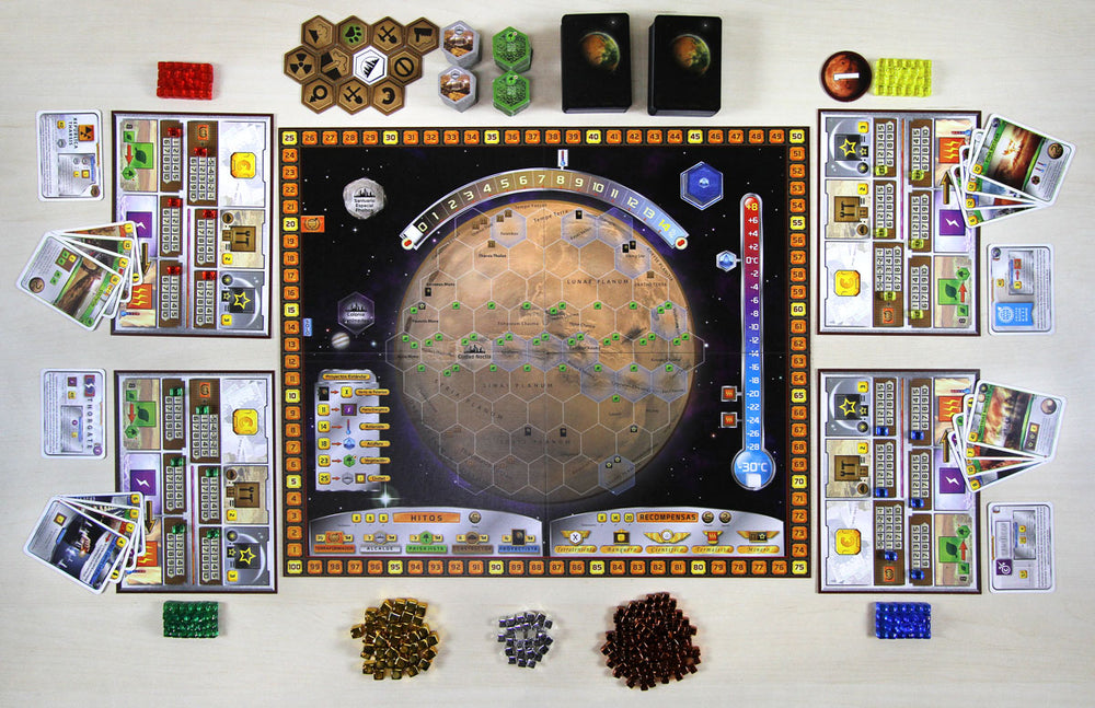 Juego De Mesa Terraforming Mars Para Adultos
