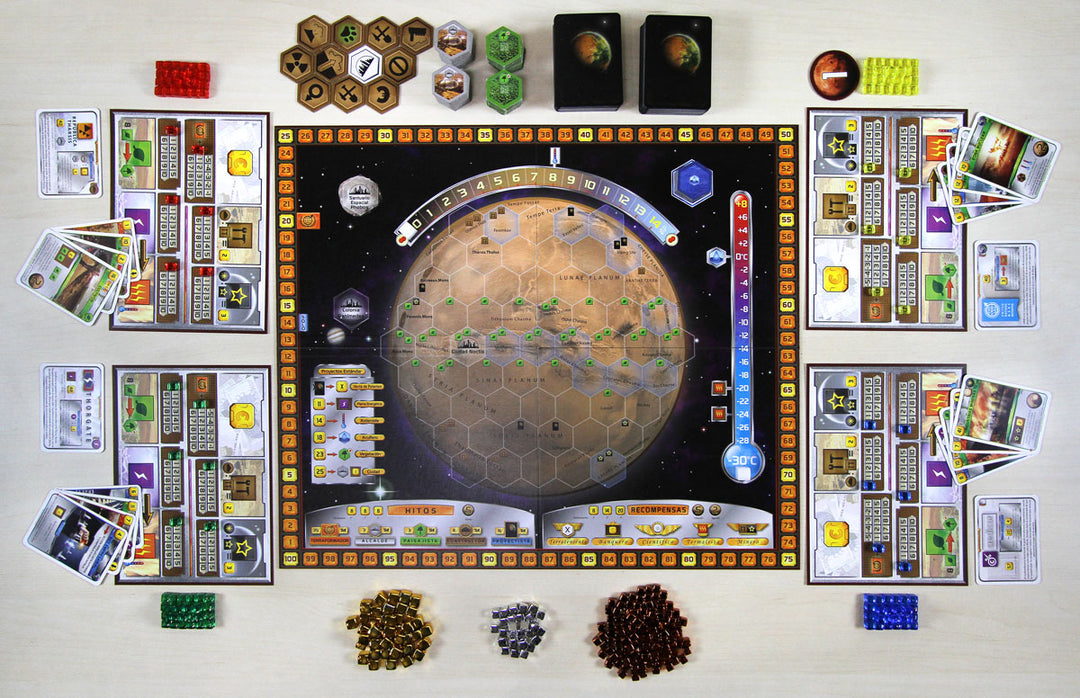 Juego De Mesa Terraforming Mars Para Adultos